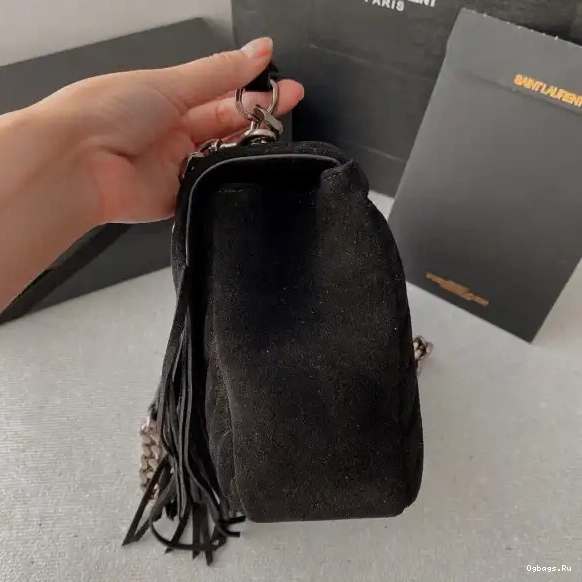 YSL CHAIN COLLEGE BAG MEDIUM 0502